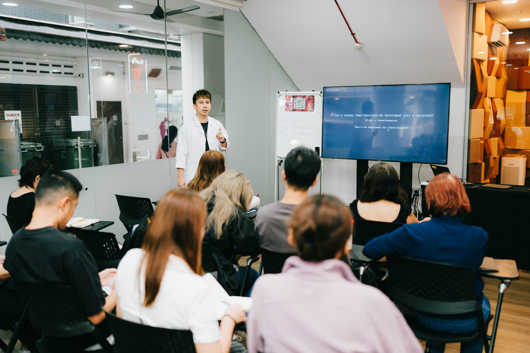 Ivan leading ILA live group training session